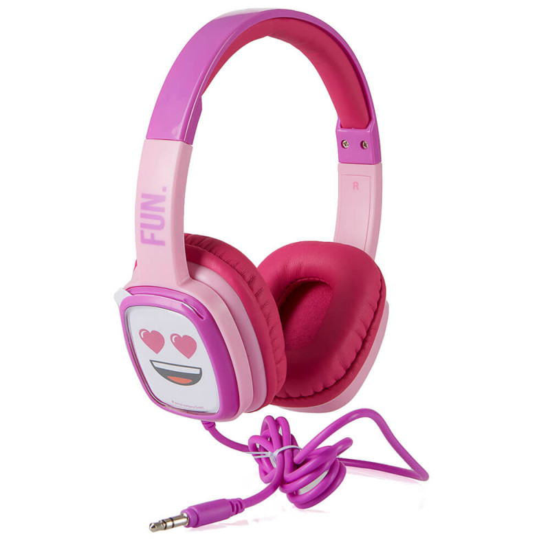 Produktbild för Hörlur Flip'N'Switch Junior On-Ear Trådad Rosa 85dB