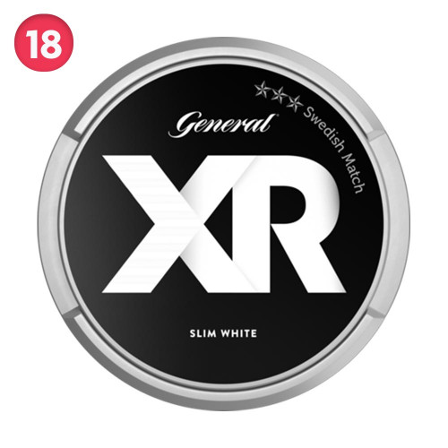 General XR Slim White Portion 10-pack
