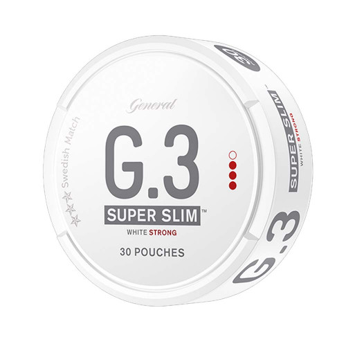 G.3 Super Slim White Portion Strong 5-pack