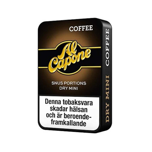 Al Capone Coffee Dry Minisnus 10-pack