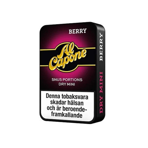 Al Capone Berry Dry Minisnus 10-pack