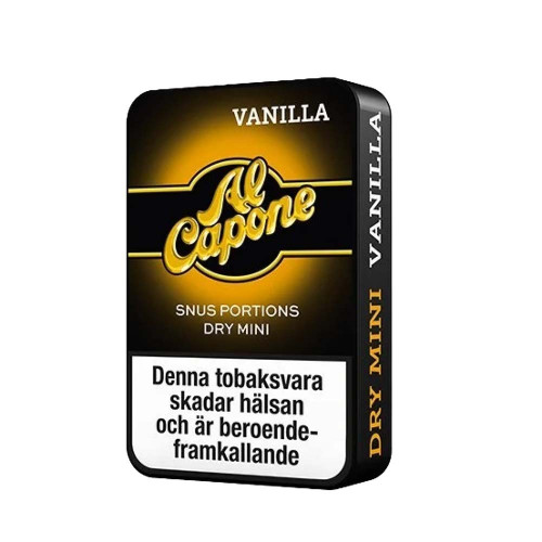 Al Capone Vanilla Dry Minisnus 10-pack
