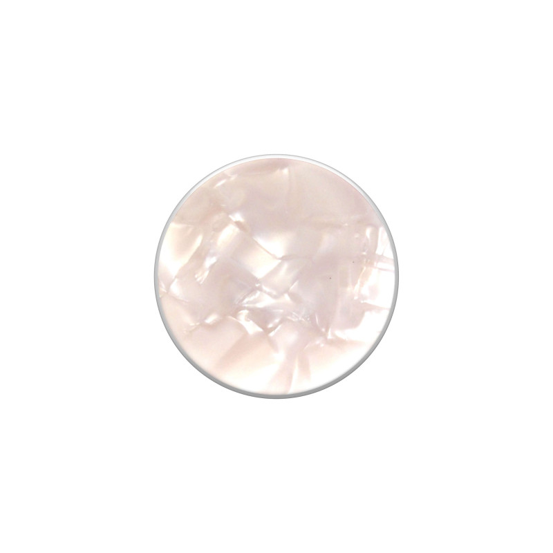 Produktbild för Acetate Pearl White Avtagbart Grip med Ställfunktion LUXE
