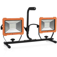Miniatyr av produktbild för LED-arbetslampa tripod 2 x 30W