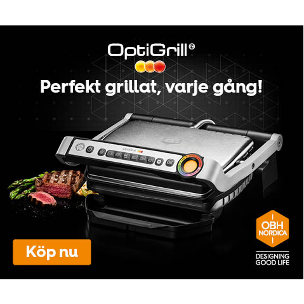 Köp OptiGrill + XL Grill Rostfritt/Svart