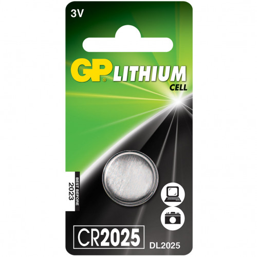 GP CR2025 3V 1-pack