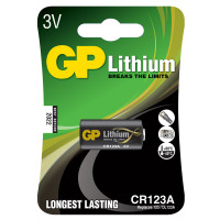 GP Batteri Lithium 123A  1-pack