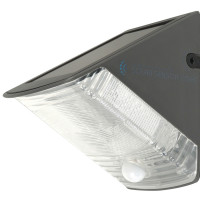 Smartwares Vägglampa LED-solcell m sensor