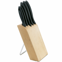 Miniatyr av produktbild för Knivblock med 5 knivar Essential
