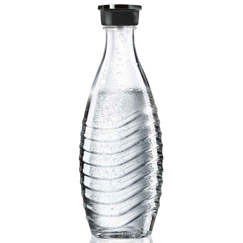 Produktbild för Glass bottle Crystal Penguin