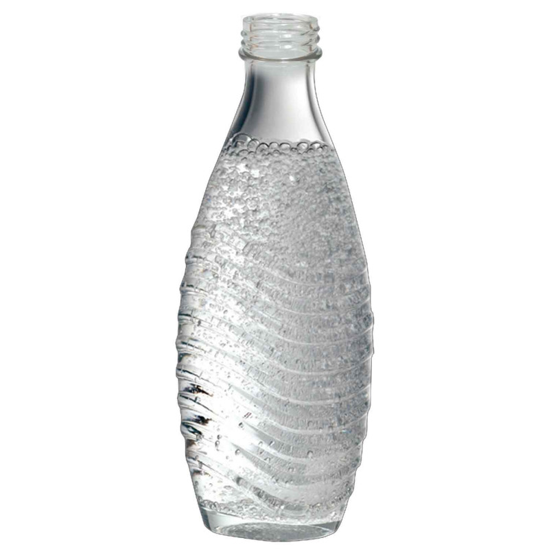 Produktbild för Glass bottle Crystal Penguin