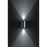 Miniatyr av produktbild för Buxus Vägglampa Inox 2x4,5W