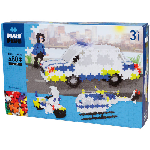 Plus-Plus Basic 480 pcs 3in1/Police