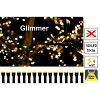 Miniatyr av produktbild för Glimmer 10m ljusslinga 6W
