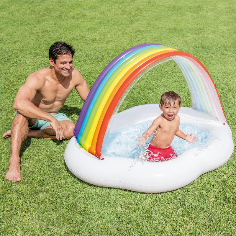 Produktbild för Rainbow Cloud Baby Pool