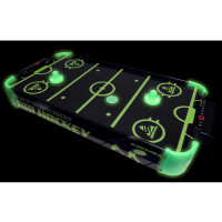 Produktbild för Airhockey spel Glow in the Dark