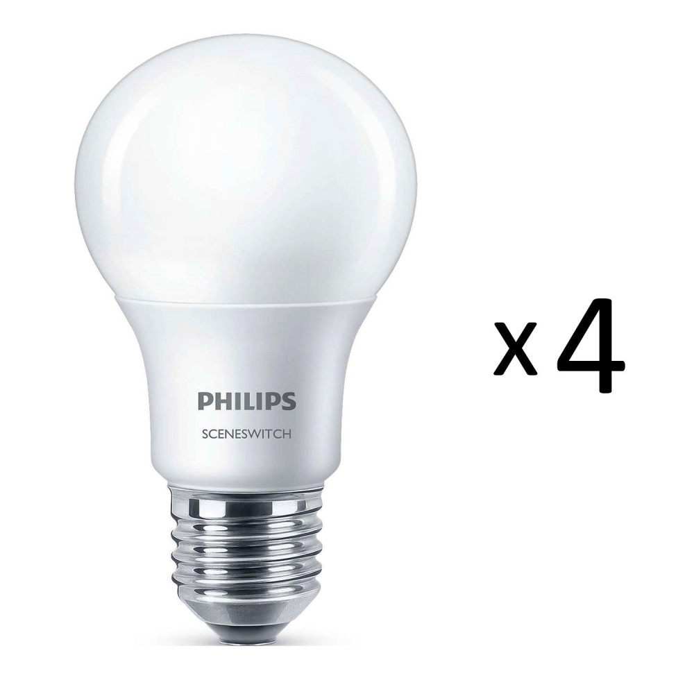 Köp Philips LED SceneSwitch E27 60W 4st på buyersclub.se Philips LED Lamp 14W E27 • Se pris (15 butiker) hos