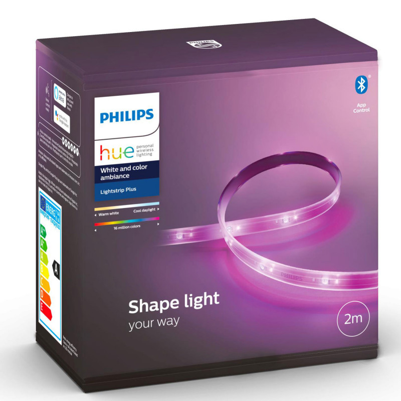 Produktbild för Hue LightStrip Plus V4 2m base kit with plug