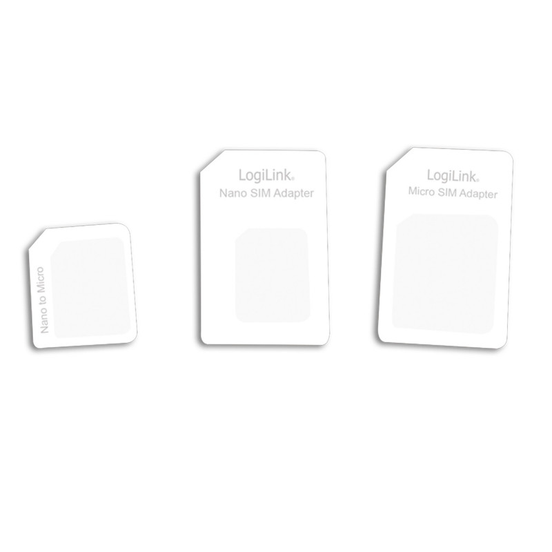 Produktbild för SIM-kortsadaptrar 3-pack