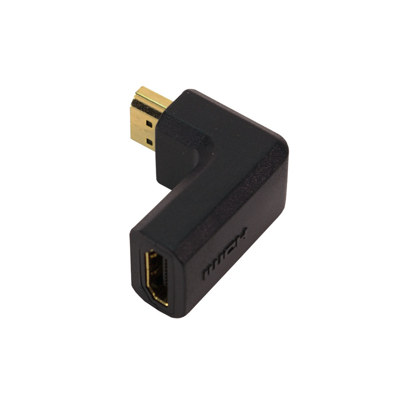 Produktbild för Vinklad HDMI-adapter Ha -> ho