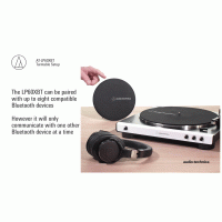 Miniatyr av produktbild för Skivspelare med Bluetooth Svart
