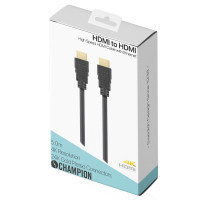 Miniatyr av produktbild för HDMI-kabel Ha-Ha Svart 5.0m