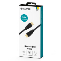 Miniatyr av produktbild för HDMI-kabel Ha-Ha Svart 1.0m