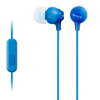 Sony Headset in-ear MDR-EX15AP Blå