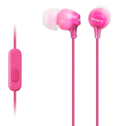 Sony Headset in-ear MDR-EX15AP Rosa