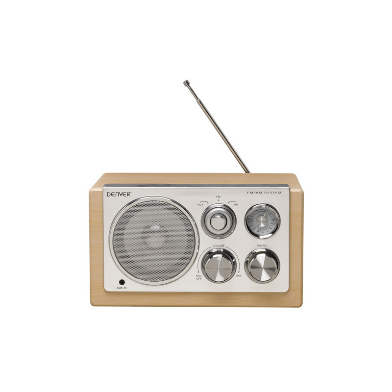 Produktbild för Radio Ljust trä