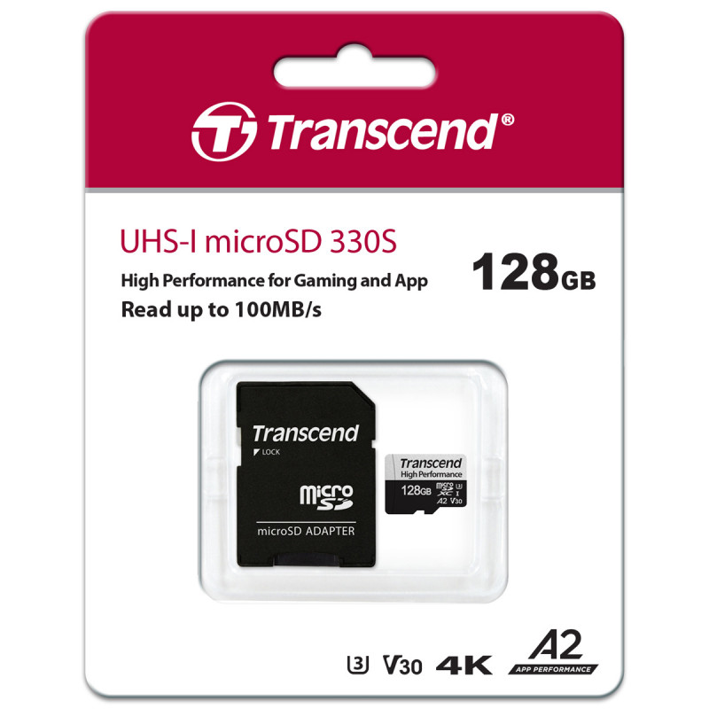Produktbild för microSDXC 128GB U3 (R100/W85)