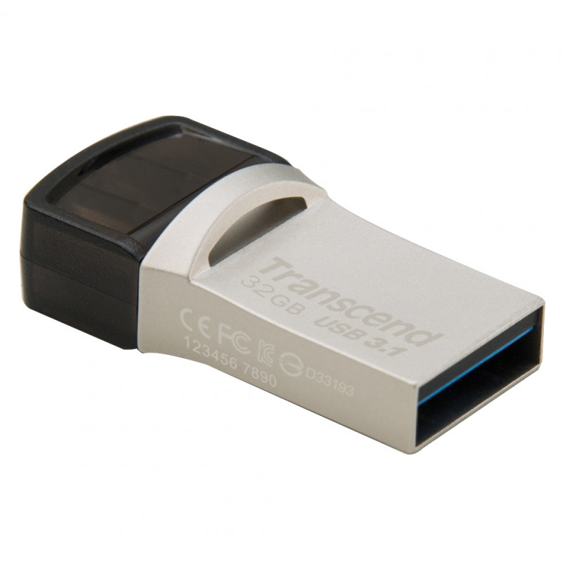 Produktbild för USB-minne (USB3+Type-C)  32GB
