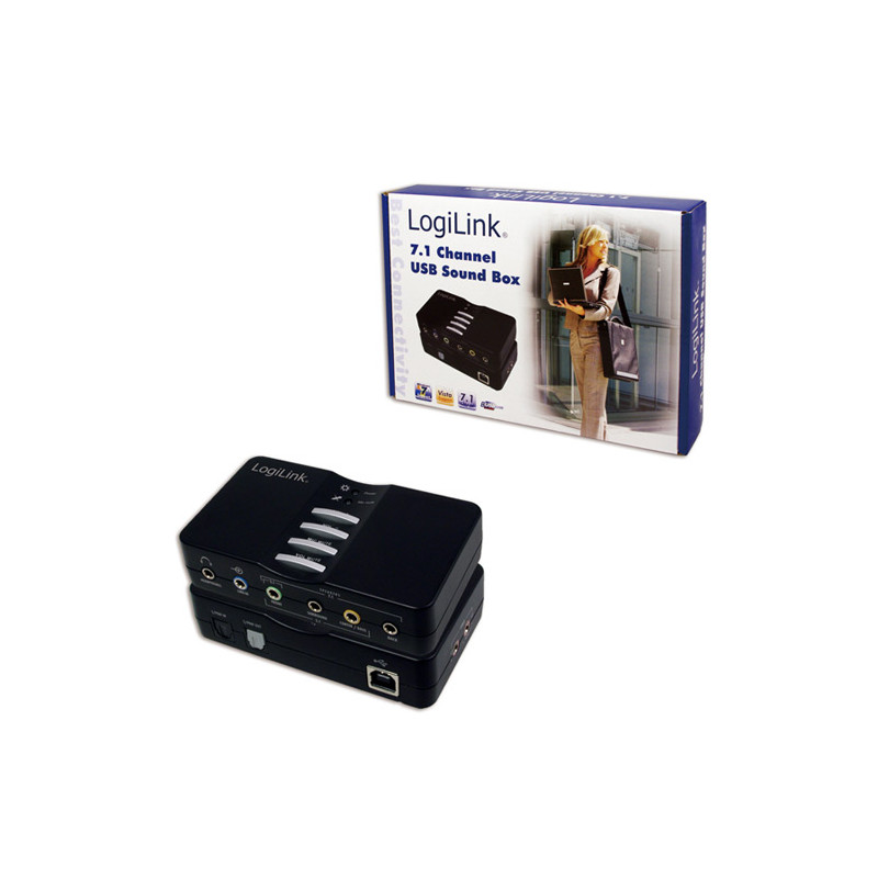 Produktbild för USB-ljudkort 7.1-kanals