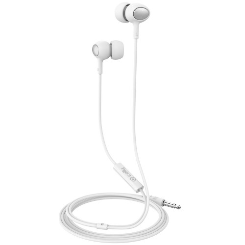 Celly UP500 Stereoheadset In-ear Vit