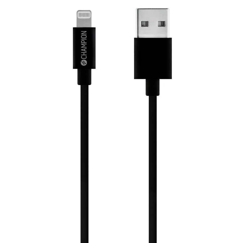 Produktbild för USB-A till Lightning Kabel 1m Svart