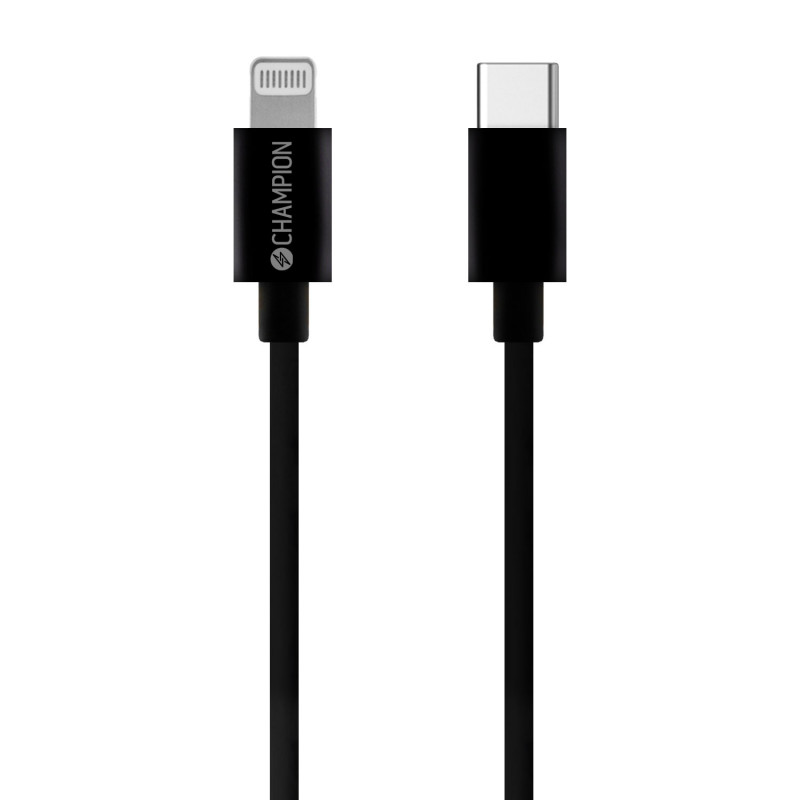 Produktbild för USB-C till Lightning Kabel 1m Svart