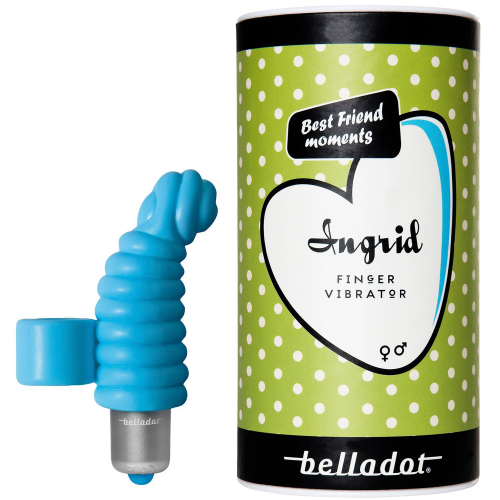Belladot Ingrid Finger vibrator blå