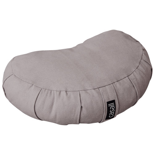 Casall Meditation pillow halfmoon shape Warm grey