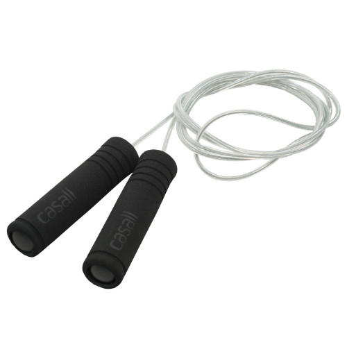 Casall Jump rope steelwire Black