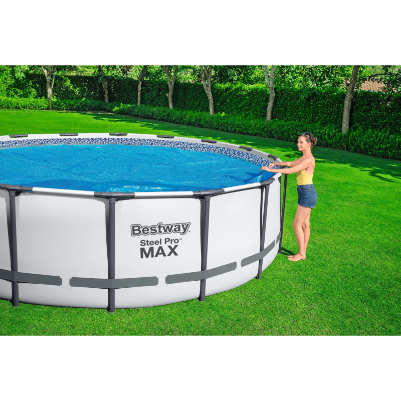 Produktbild för Flowclear Solar Pool Cover 4,17m