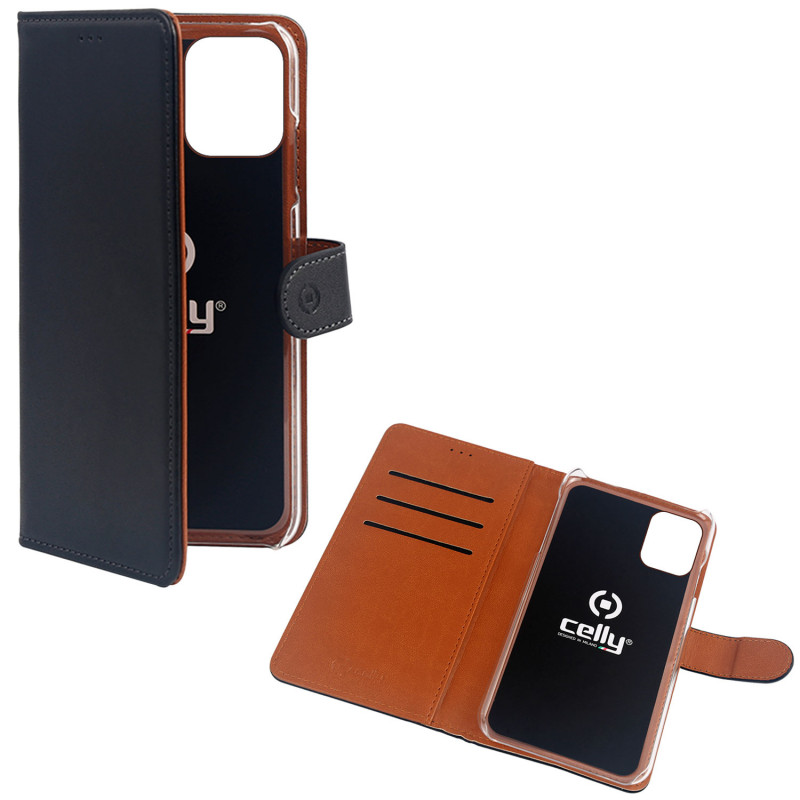 Produktbild för Wallet Case iPhone 12 Mini Svart