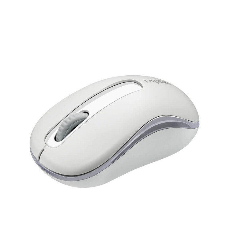 Produktbild för Mouse M10 Plus Wireless 2.4GHz White