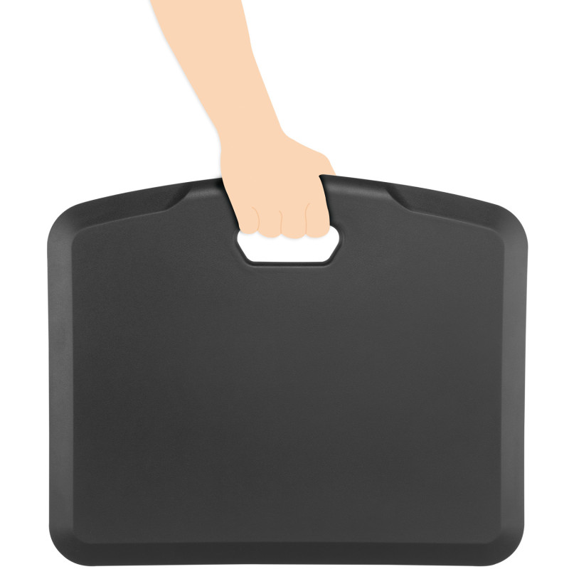 Produktbild för Portabel ståmatta ergonomisk 457x558x19mm