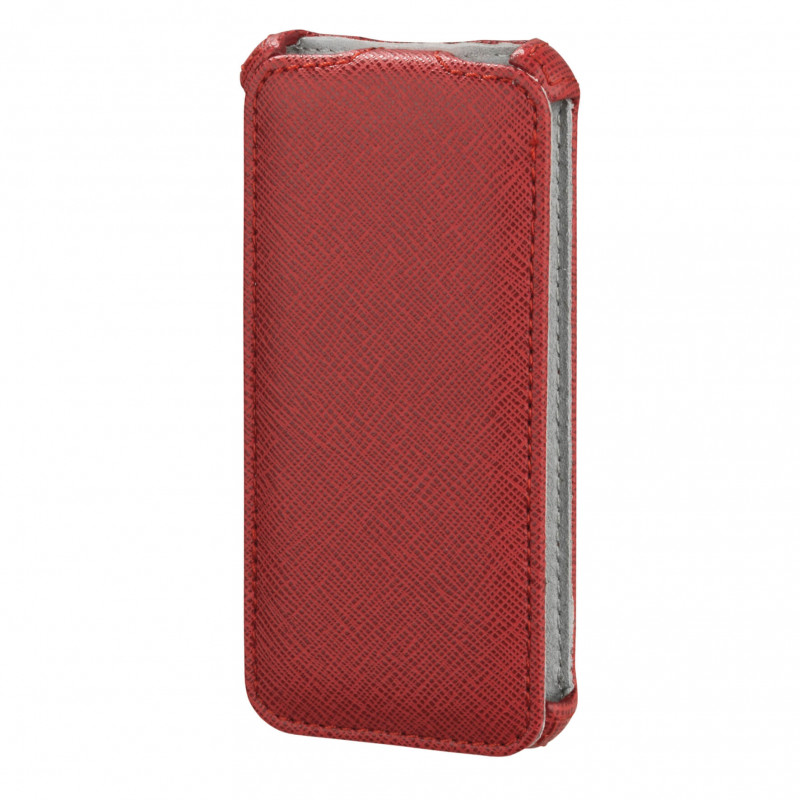 Produktbild för Mobilväska Flip-Front iPhone 5/5s/SE Röd