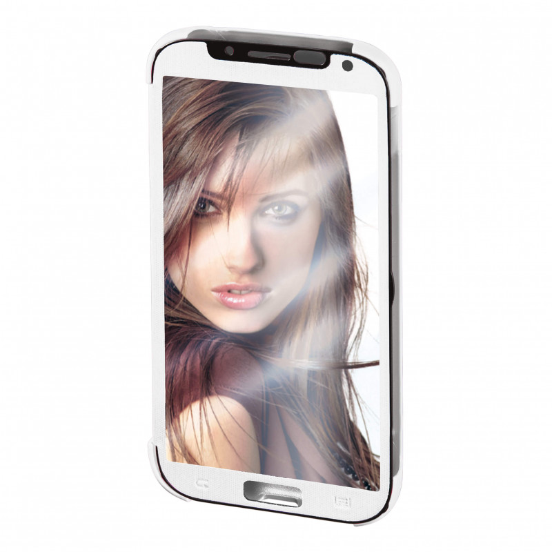Produktbild för Mobilväska Mirror Samsung S5 Vit