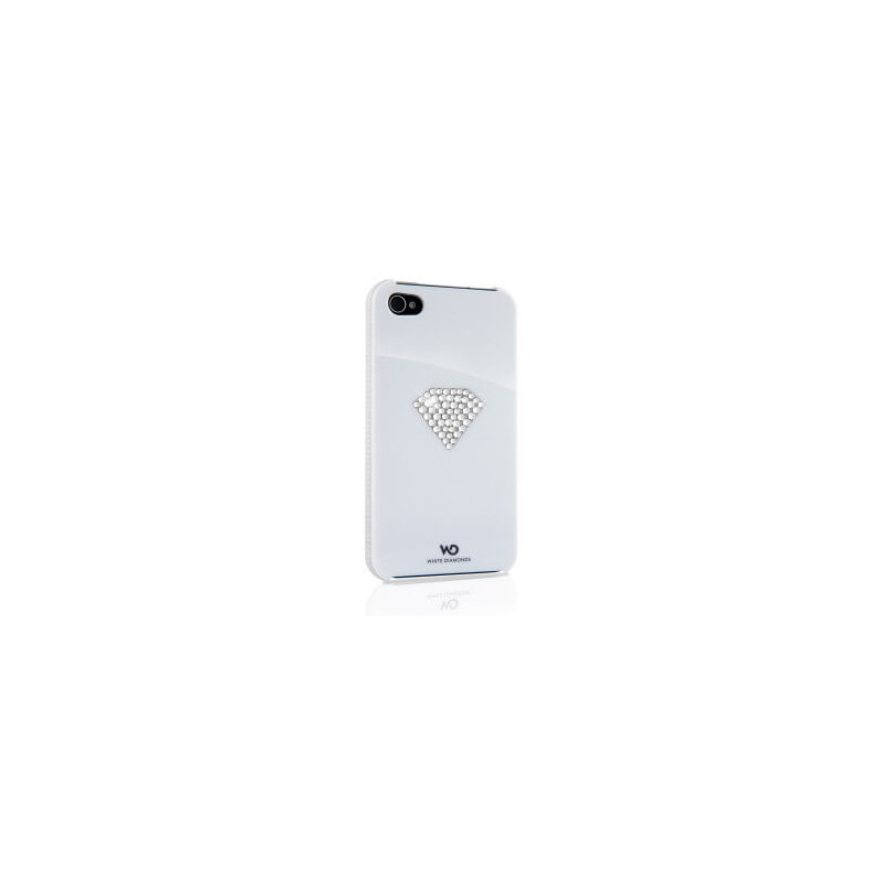 Produktbild för WHITE-DIAMONDS Rainbow Vit iPhone 4s Skal