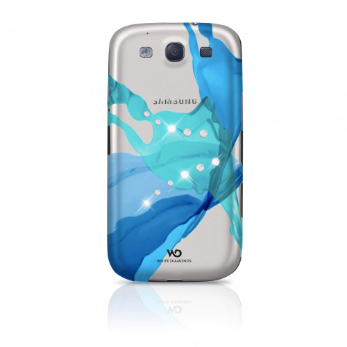 White Diamonds Liquids Blå Samsung S3 Skal