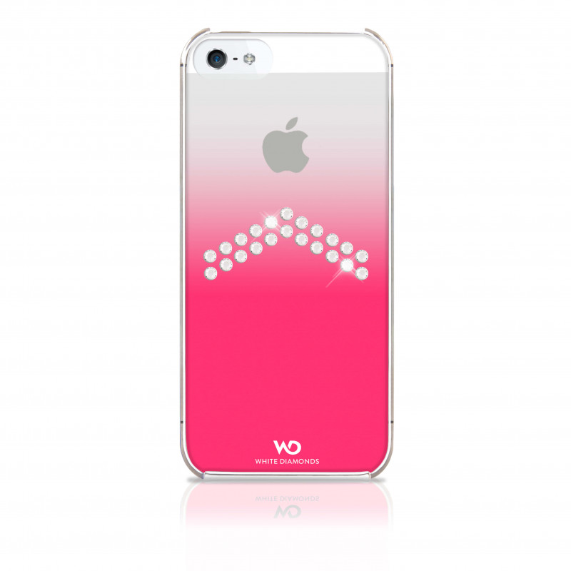 Produktbild för WHITE-DIAMONDS Skal Tonad iPhone 5/5s/SE Arrow Rosa