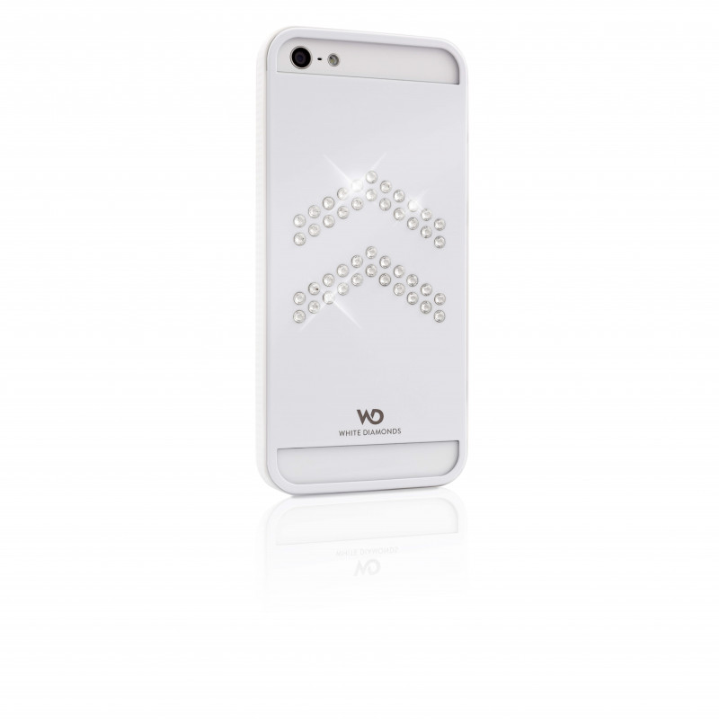 Produktbild för WHITE-DIAMONDS Skal Metal iPhone 5/5s/SE Aviator Vit