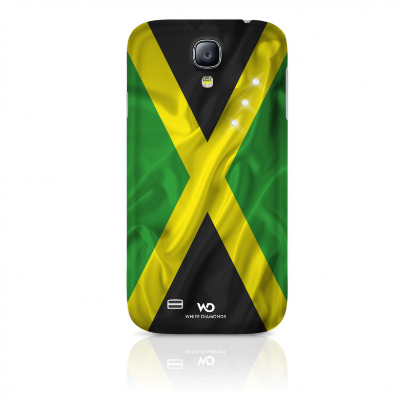 Produktbild för WHITE-DIAMONDS Flagga Jamaica Samsung S4